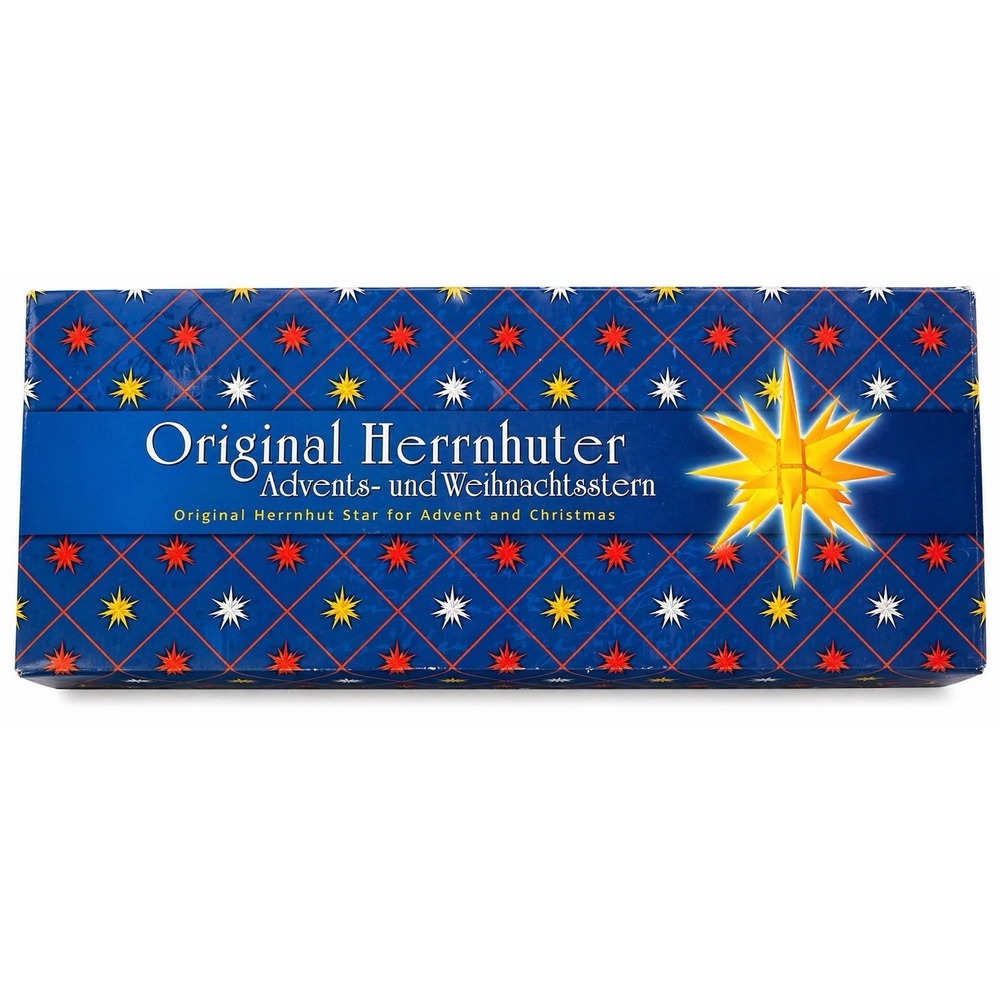 Original Herrnhuter Outdoor Advent Christmas Star A4/A7 Red White